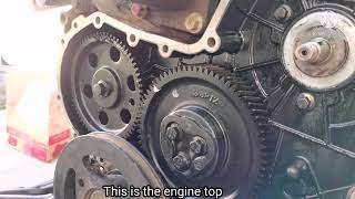 how to perkins generator engine timing pump timing mark Perkins engine timing fitting [upl. by Burdett275]