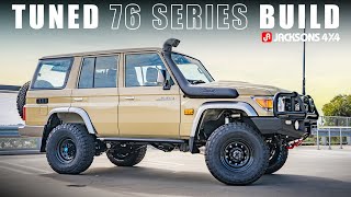 76 Series Landcruiser build walkaround [upl. by Reeher104]