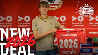 Nicolas Verkooijen zet de stap naar Jong PSV ✍️ [upl. by Omrellug]