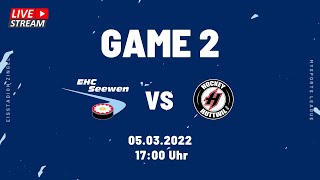 25  EHC Seewen vs Hockey Huttwil  MySports League Playoff 12 Final LIVE [upl. by Yslehc393]