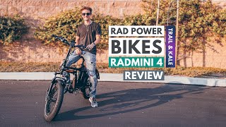 RAD POWER BIKES RADMINI 4 REVIEW 2021  Speed tests how to fold it feature walkthrough  MORE [upl. by Leith]