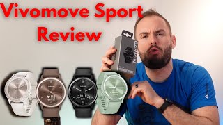 Garmin Vivomove Sport Review  Fitness Tech Review [upl. by Gannes382]