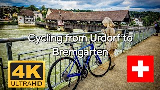 Cycling route from Urdorf to Bremgarten Cycling in Switzerland [upl. by Wohlert560]