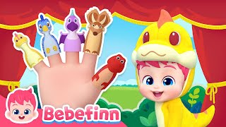 Dino Finger Family 🦖🖐 EP120  Bebefinn Nursery Rhymes for Kids [upl. by Ttegirb]