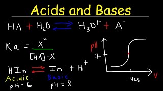 Acids and Bases Review  General Chemistry  Practice Test [upl. by Harms457]