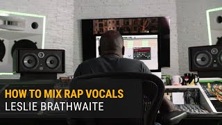 How to Mix Rap Vocals  Leslie Brathwaite Pharrell Williams [upl. by Annoda68]