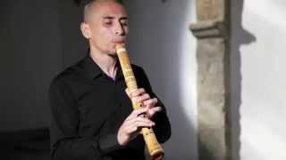 尺八 SHAKUHACHI flute  Rodrigo Rodriguez  contemporary Japanese music [upl. by Ispep]