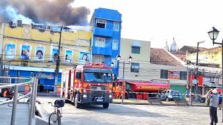 ACONTECEU INCÊNDIO LOJAS DO RECIFE 13 OUTUBRO 2024 ANTIGO PERNAMBUCO BRASIL [upl. by Nilo]