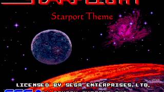 Starflight Starport Theme Sega Genesis  Megadrive [upl. by Calen549]