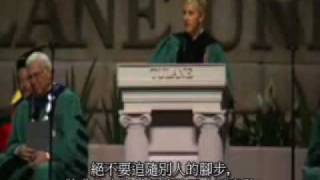 艾倫秀艾倫精彩的畢業演講Part 2Ellens Tulane Commencement Speech [upl. by Ticknor623]