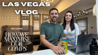 Las Vegas Vlog Trip Recap  Win Loss  Maximising Comps [upl. by Divod]