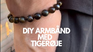 Lav et knyttet armbånd med brug af Bead Knotter [upl. by Rehtae833]