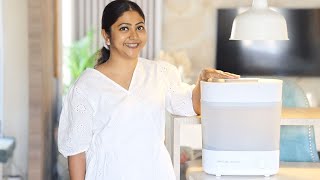 How I sterilise my baby’s essentials with Philips Avent Sterilizer [upl. by Yclek]