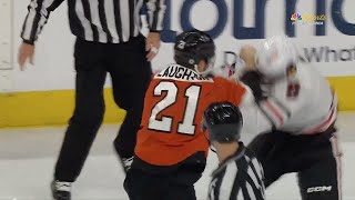 Scott Laughton vs Ryan Donato 30 march 2024 [upl. by Davey795]