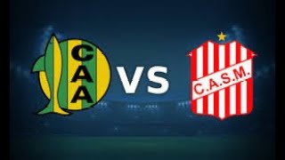 FINAL CLUB ATLETICO SM TUCUMAN VS ALDOSIVI EN VIVO [upl. by Trelu]