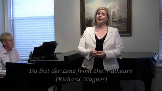 Du bist der Lenz sung by MaryAnn McCormick [upl. by Omora]