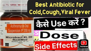 Microbact XL 200 Antibiotic for Baby for Viral InfectionCold Cough UseDose बस 2मिन मेन असर दिखाये [upl. by Lebanna]