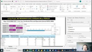 Treinamento Excel Avançado 365 [upl. by Bergin16]