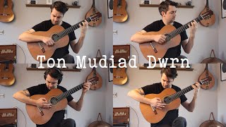 Ton Mudiad Dwrn by Manus Noble for 4 Guitars [upl. by Mirella]