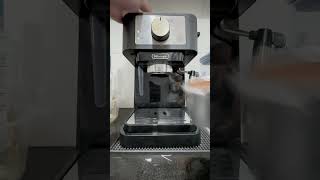 Making coffee using DeLonghi Stilosa Espresso Machine [upl. by Aroz]