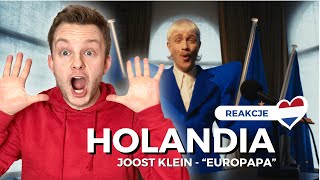 EUROWIZJA 2024 Holandia S L A Y O czym jest Europapa  Joost Klein  Europapa  REAKCJE [upl. by Lila996]