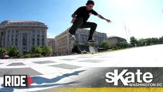 SKATE Washington DC with Bobby Worrest [upl. by Sirahs]