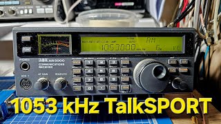 AOR AR50001053 kHz TalkSPORT [upl. by Kenna]