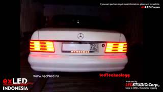 Mercedes Benz SL 320 R129 Custom Led taillights [upl. by Mckenna]