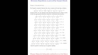 Riemann Hypothesis proved by Suraj shorts [upl. by Anawt824]