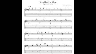 Explosions in the Sky Your Hand in Mine with tablaturesheet music for solo fingerstyle guitar [upl. by Tedmund]