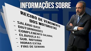 EP 4  Informações sobre o Recibo de Vencimento dos Motoristas [upl. by Ardnuat694]