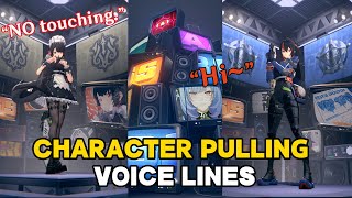 v10 Ellen Zhu Yuan amp All other ZZZ characters GACHA voice lines [upl. by Einhorn850]