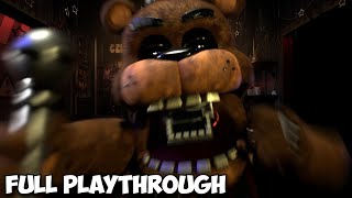 Five Nights at Freddys PLUS  Full Playthrough Nights 15 amp Extras No Commentary [upl. by Hollie]