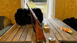 Swedish Mauser M96 at the range again [upl. by Artemus]