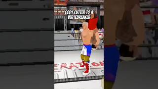 Cody cutter to a vertebreaker wrestlingempire codyrhodes [upl. by Ainiger616]