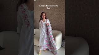 Amazon kurta set haul  amazon summer kurtas amazon haul amazonhaul amazonfinds [upl. by Fiorenza]