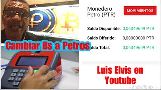 PetroNoticias Tutorial COMO COMPRAR PETROS CON Bs en Plataforma Patria [upl. by Yorgo]