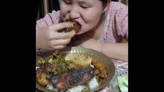 Diwali special mukbangPork belly eating asmrSPICY Pork curry mukbang [upl. by Katherine]