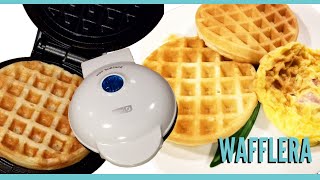 Mini waflera Dash  Mini waffler maker  Como usar waflera  Cooking [upl. by Rolyak]