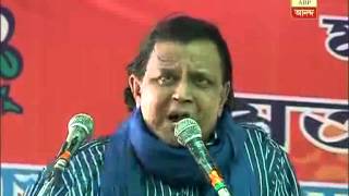 Mithun mentions ABP AnandaNielsen survey is his speech at a TMC poll rally [upl. by Baptist]