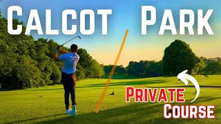 Calcot Park Golf Club  18 Holes [upl. by Niltak]