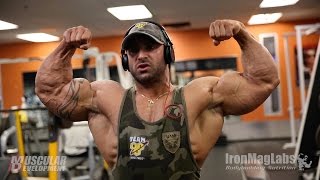 Guy Cisternino Trains Arms 4 Weeks Out from the 2014 Olympia [upl. by Cohin]