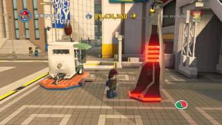 The LEGO Movie Videogame  Fast Repair Red Brick Location [upl. by Aneis]