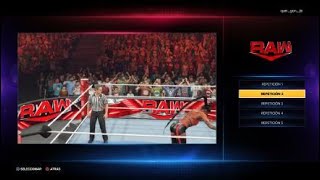 WWE 2K23 WOMEN´s BIANCA BELAIR VS DOUDROP VS ASUKA UNIVERSE MODE RAW [upl. by Sumahs]