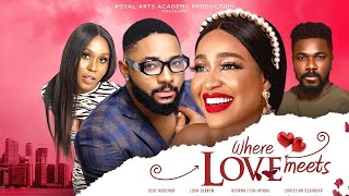 Watch Uche Montana John Ekanem Ekamma EtimInyang in WHERE LOVE MEETS  Latest Nollywood Movie [upl. by Nnorahs937]