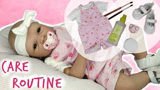 Care Routine  Bambola Reborn Giulia  Come Curare una Bambola Reborn [upl. by Ahens]