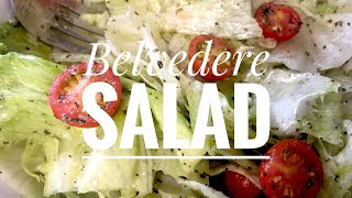 Belvedere Salad  House Salad  How To Make a House Salad  Just Cook With Dustin [upl. by Tongue]