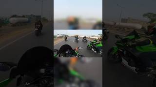 hyper ride with Kawasaki ninja zx10r and wheelie shorts zx10r viral [upl. by Cartwell460]