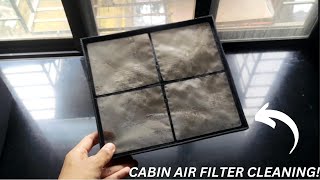 DIY Replacingcleaning a cabin air filter [upl. by Ariuqahs]