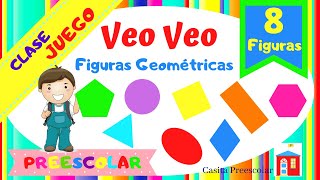 FIGURAS GEOMETRICAS Juego VEO VEO [upl. by Airdnalahs209]